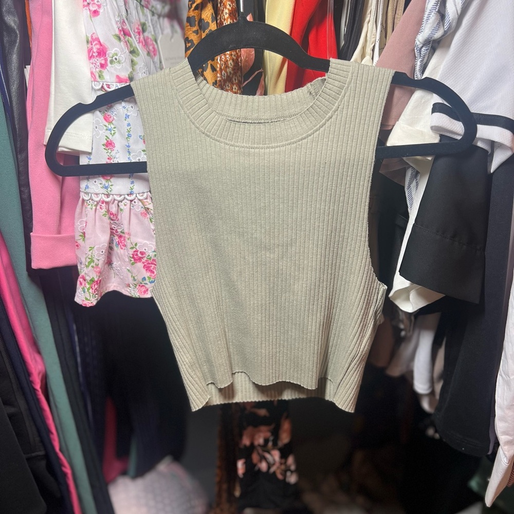 Aerie ribbed crop top